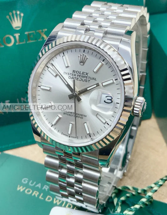 Rolex replica Datejust 41mm 126334 Silver orologio replica Amici del Tempo rolex replica