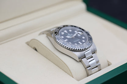 Rolex replica GMT Master II oyster ghiera grigo/nera orologio replica - Amici del Tempo 