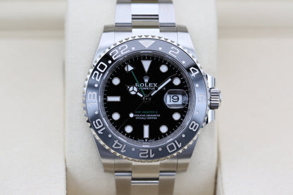 Rolex replica GMT Master II oyster ghiera grigo/nera orologio replica - Amici del Tempo 