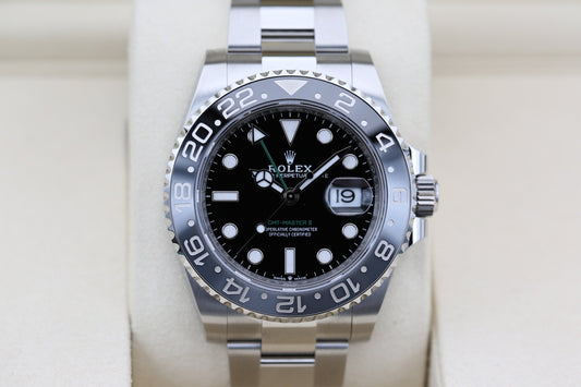 Rolex replica GMT Master II oyster ghiera grigo/nera orologio replica - Amici del Tempo 
