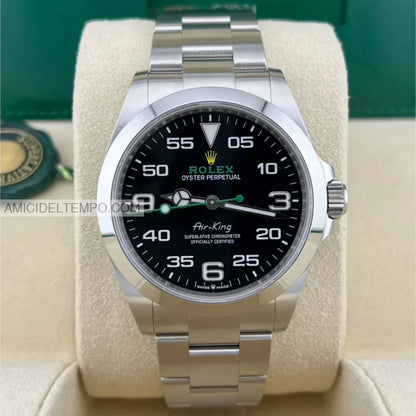 Rolex replica Airking 126900 nero orologio replica repliche rolex