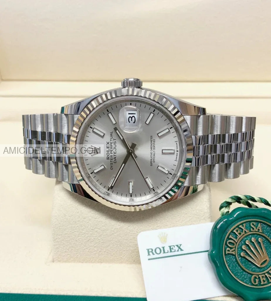 Rolex replica Datejust 41mm 126334 Silver orologio replica Amici del Tempo rolex replica