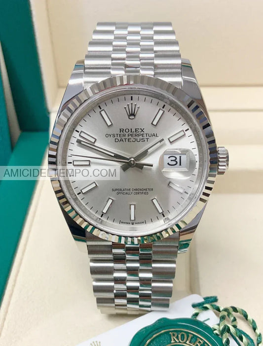 Rolex replica Datejust 41mm 126334 Silver orologio replica Amici del Tempo rolex replica