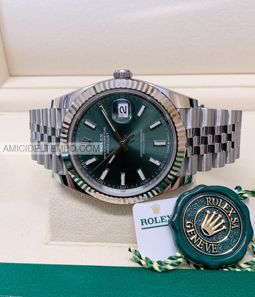 Rolex replica Datejust 36mm jubilè Green orologio replica Amici del Tempo rolex replica