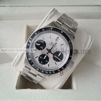 Rolex replica daytona vintage 6263 silver orologio replica Amici del Tempo rolex replica