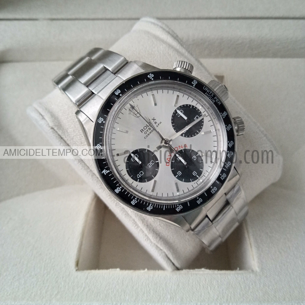 Rolex replica daytona vintage 6263 silver orologio replica Amici del Tempo rolex replica