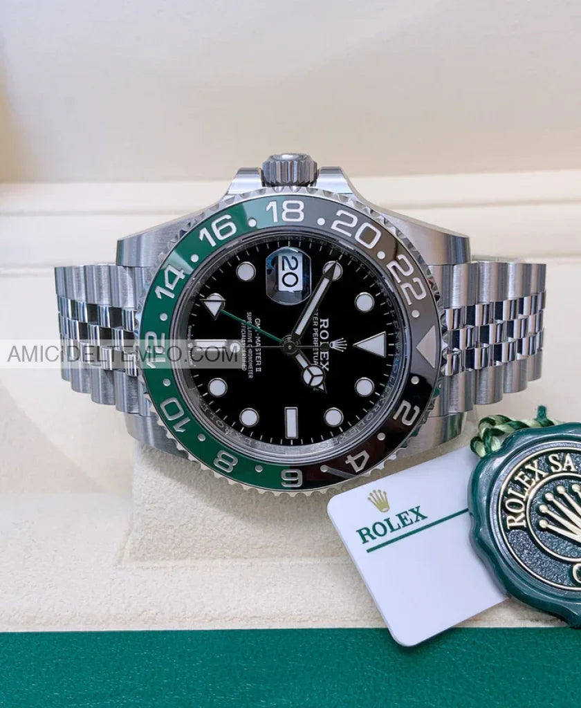 Rolex replica GMT Master II 126720VTNR Sprite jubile orologio replica Amici del Tempo rolex replica