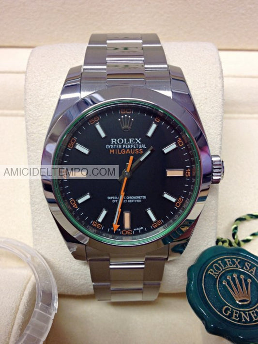 Rolex replica milgauss nero 116400GV orologio replica repliche rolex