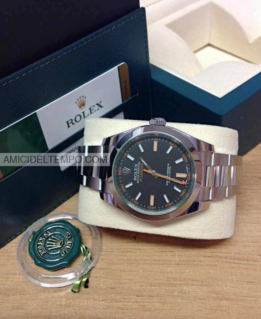 Rolex replica milgauss nero 116400GV orologio replica repliche rolex