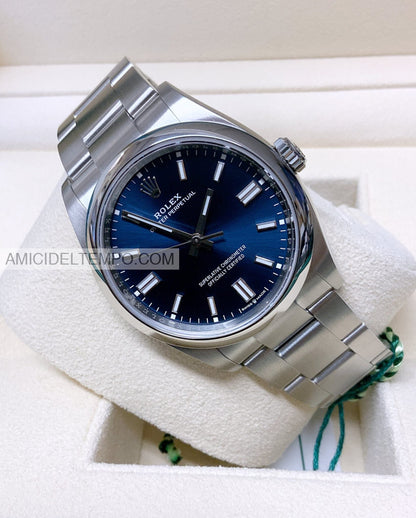 Rolex replica oyster perpetual 36mm 124300 blu orologio replica Amici del Tempo rolex replica